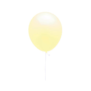 Solid Color 16-Inch Fashion Balloons - Ivory Silk: 5-Piece Set - Candy Warehouse