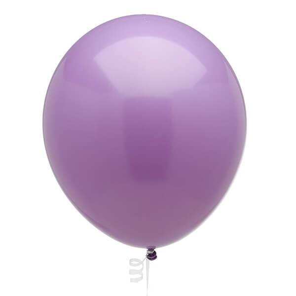 Solid Color 16-Inch Fashion Balloons - Spring Lilac: 5-Piece Set - Candy Warehouse