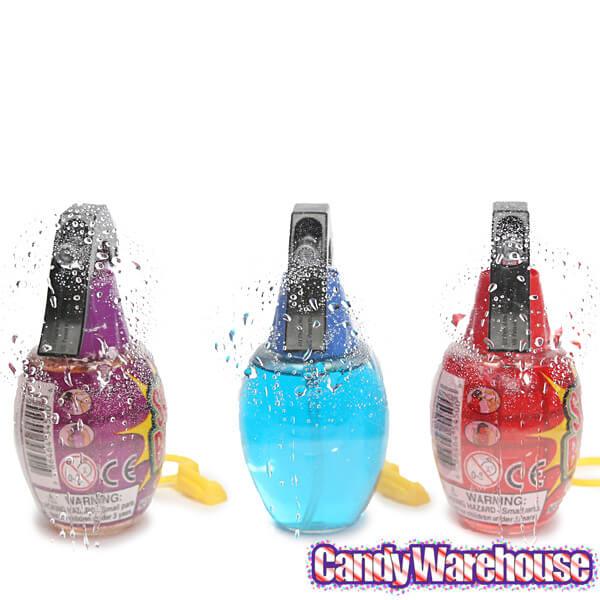 Sour Blast Candy Spray Grenade Dispensers: 12-Piece Box - Candy Warehouse