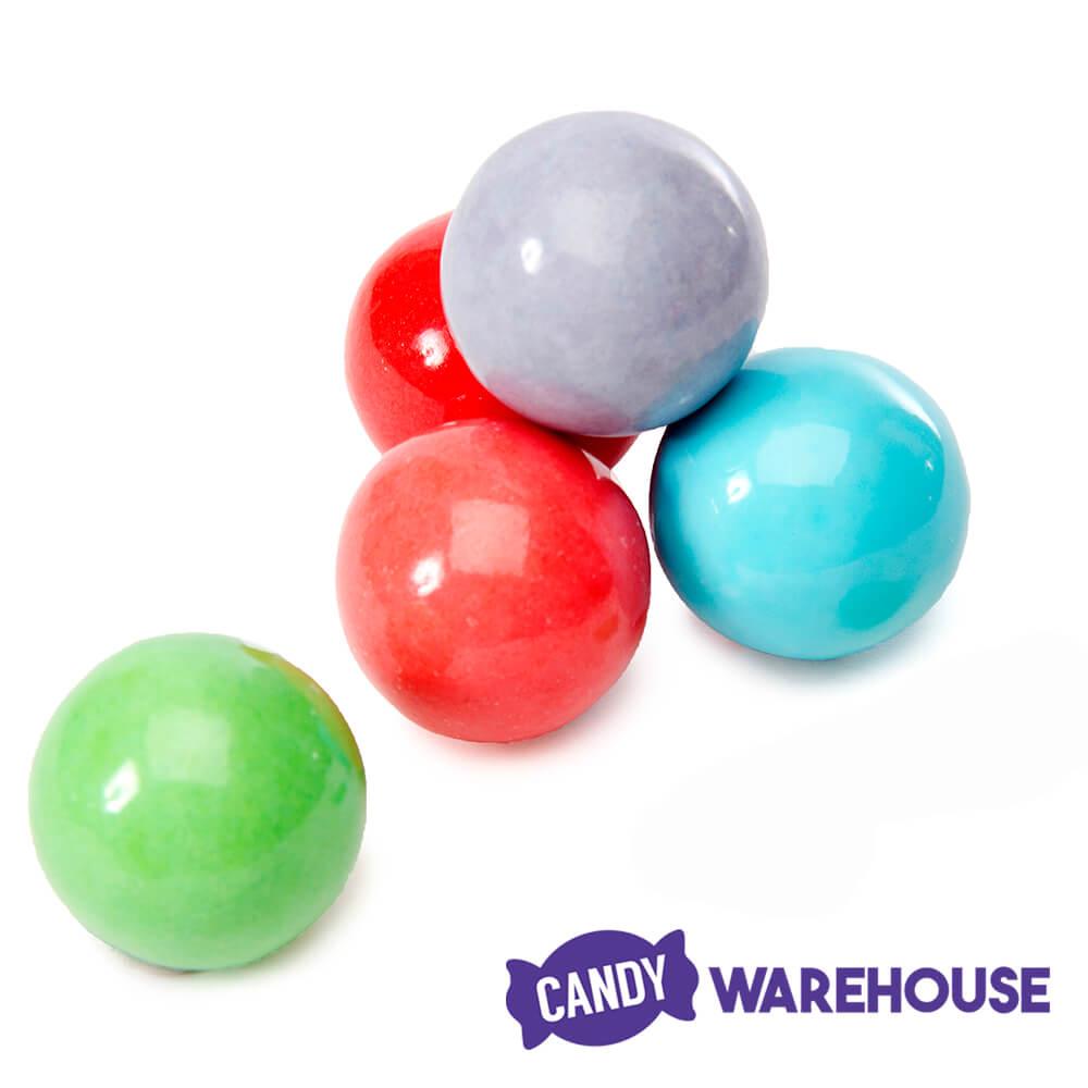Sour Cotton Candy 1-Inch Gumballs: 850-Piece Case - Candy Warehouse