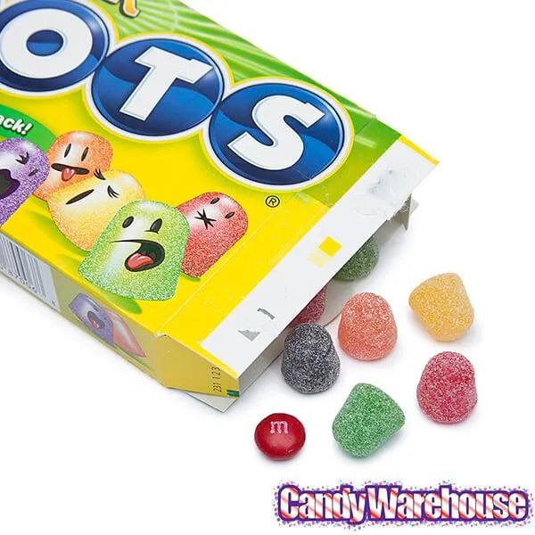 Sour Dots Candy 6Ounce Packs 12Piece Box Candy Warehouse