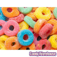 Sour Gummy Mini Rings: 5LB Bag - Candy Warehouse