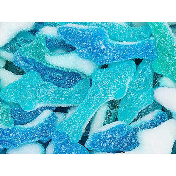 Sour Gummy Sharks Candy: 3KG Bag - Candy Warehouse