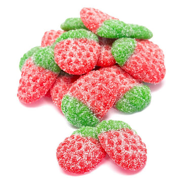 Sour Gummy Wild Strawberries: 1KG Bag - Candy Warehouse