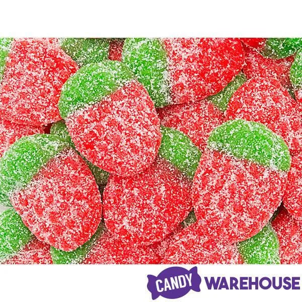 Sour Gummy Wild Strawberries: 1KG Bag – Candy Warehouse