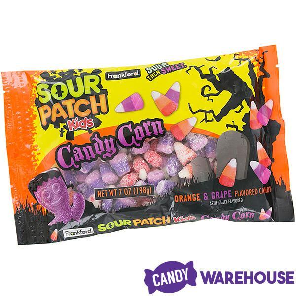 Sour Patch Candy Corn: 7-Ounce Bag - Candy Warehouse