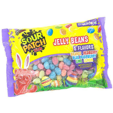 Sour Patch Jelly Beans Candy: 13-Ounce Bag - Candy Warehouse