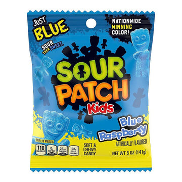 Sour Patch Kids - Blue Raspberry: 3.75LB Box - Candy Warehouse