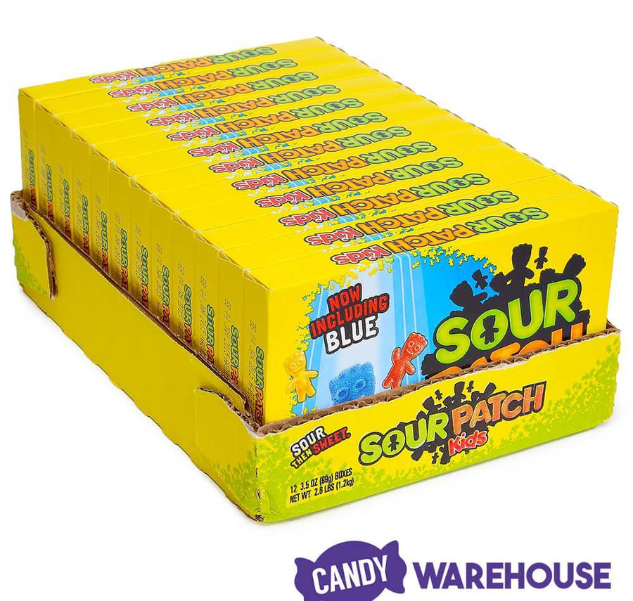 Sour Patch Kids Candy 3.5-Ounce Packs: 12-Piece Box - Candy Warehouse