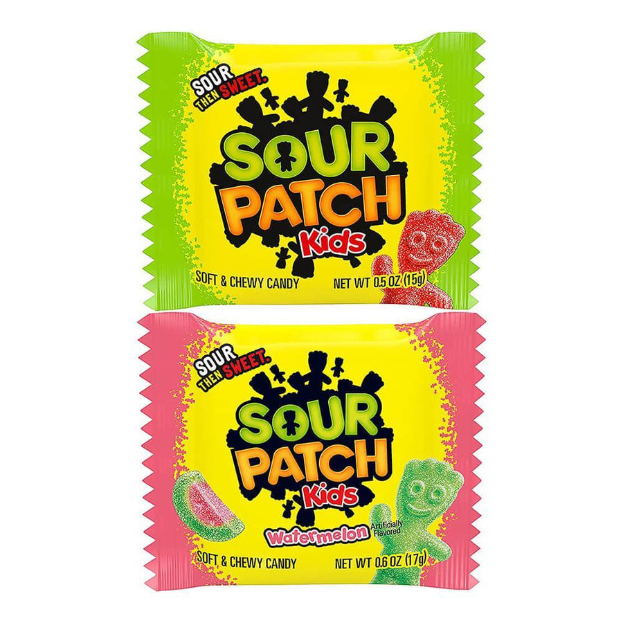 Sour Patch Kids Candy Snack Packs: 40 Piece Bag - Candy Warehouse