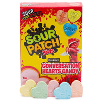 Sour Patch Kids Conversation Hearts Candy Packs: 36-Piece Box - Candy Warehouse