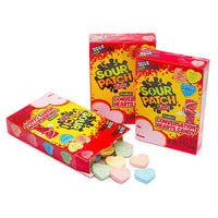 Sour Patch Kids Conversation Hearts Candy Packs: 72-Piece Case - Candy Warehouse