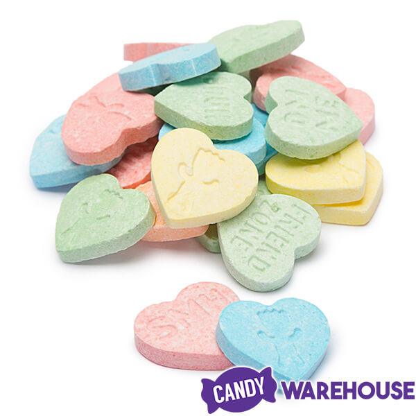 Sour Patch Kids Conversation Hearts Candy Packs: 72-Piece Case - Candy Warehouse