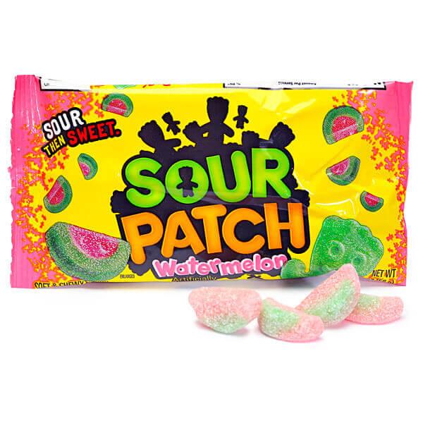 Sour Patch Watermelon Candy 2Ounce Packs 24Piece Box Candy Warehouse
