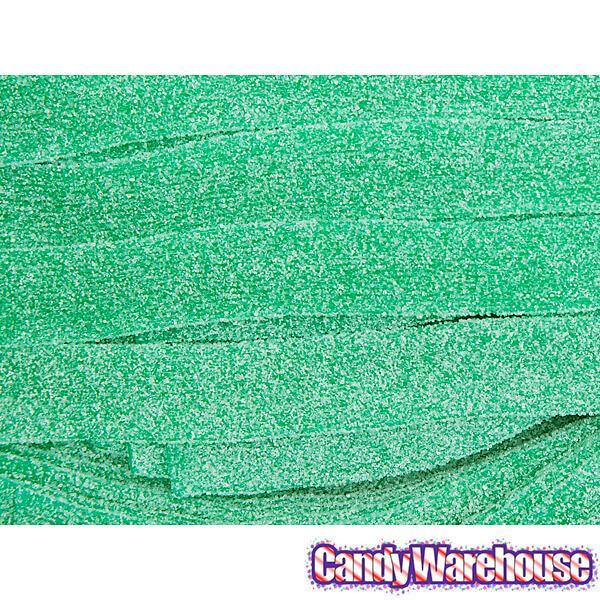 Sour Power Belts Candy - Green Apple: 3KG Bag - Candy Warehouse