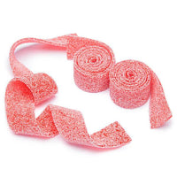 Sour Power Belts Candy - Strawberry: 3KG Bag - Candy Warehouse
