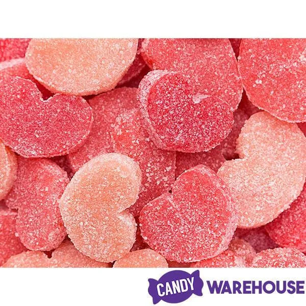 Sour Punch Chewy Candy Hearts 8Ounce Bag Candy Warehouse