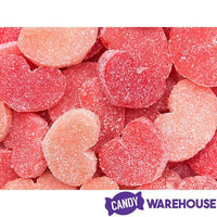 Sour Punch Chewy Candy Hearts: 8-Ounce Bag - Candy Warehouse