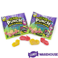 Sour Punch Chicks and Bunnies Candy Packs: 15-Piece Bag - Candy Warehouse