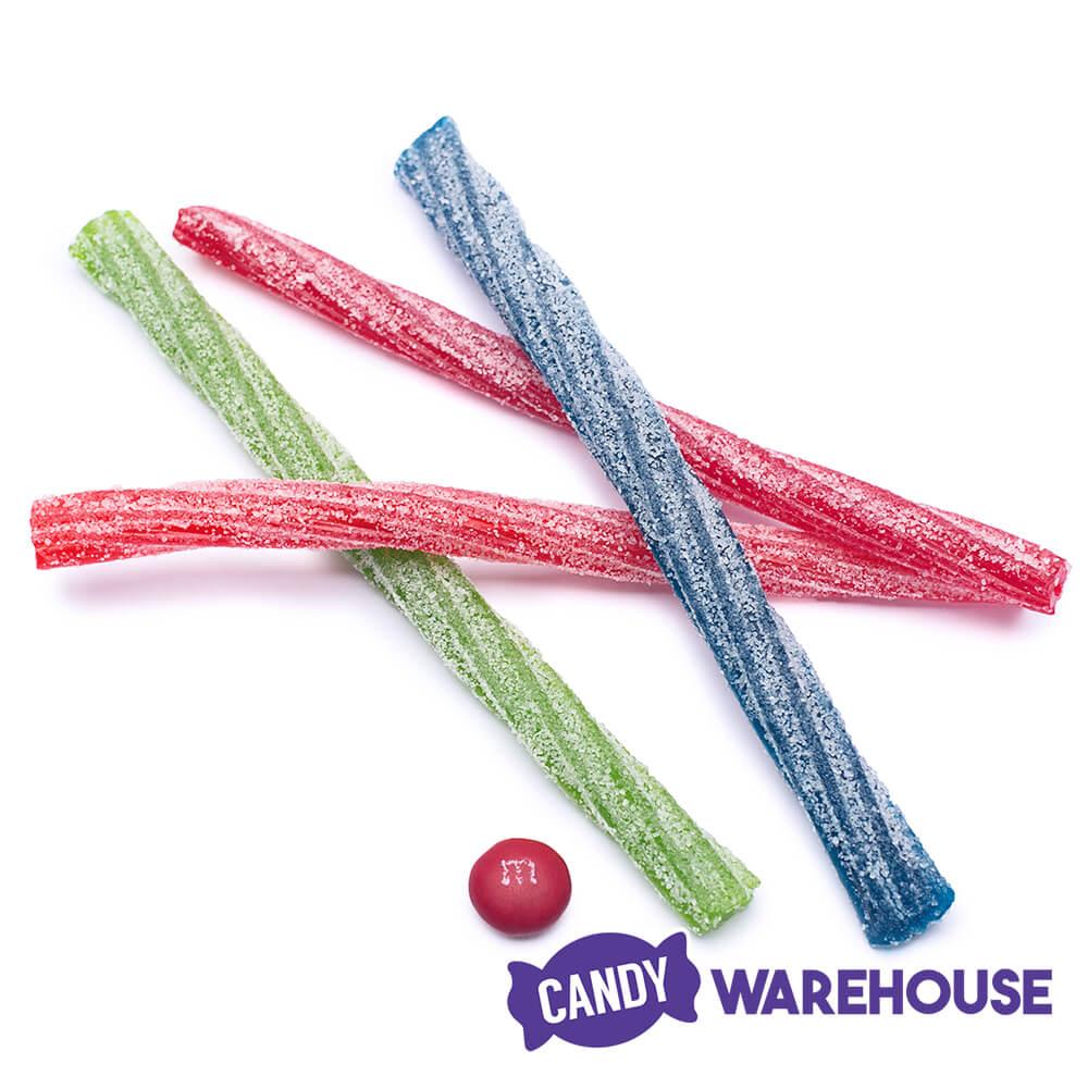 Sour Punch Twists - Wrapped: 180-Piece Tub - Candy Warehouse