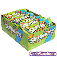 Sour Skittles Candy King Size Packs - Sour: 24-Piece Box - Candy Warehouse