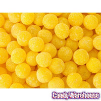 Sour Spanks Chewy Candy Balls - Lemon: 5LB Bag - Candy Warehouse