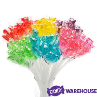Sparkle Candy Bear Lollipops: 100-Piece Bag - Candy Warehouse