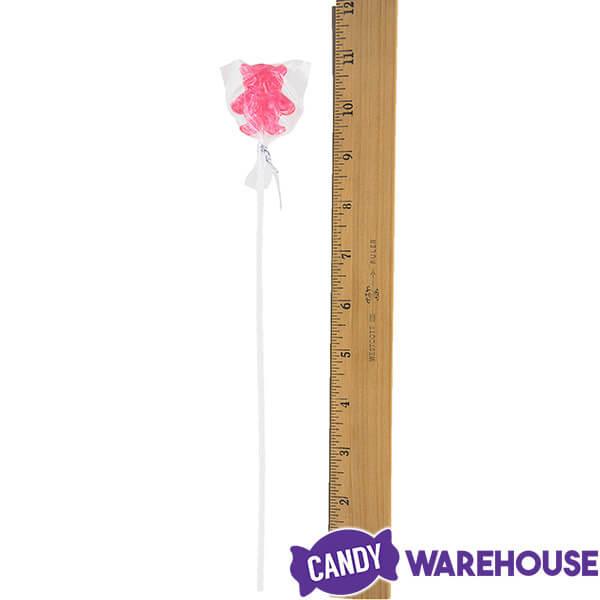 Sparkle Candy Bear Lollipops: 100-Piece Bag - Candy Warehouse