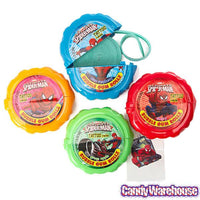 Spiderman Bubble Gum Rolls: 12-Piece Box - Candy Warehouse