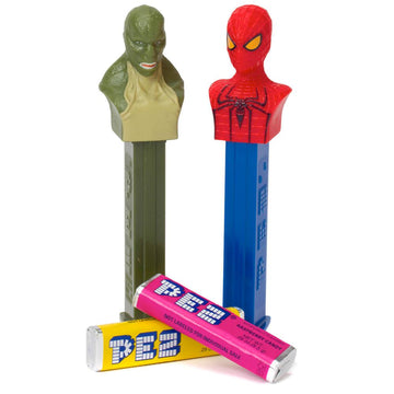 Spiderman PEZ Candy Packs: 12-Piece Display - Candy Warehouse