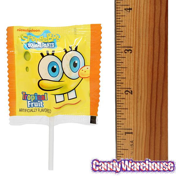 SpongeBob SquarePants Lollipops: 25-Piece Bag - Candy Warehouse