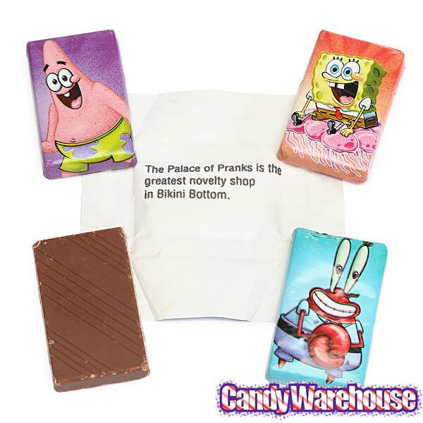 SpongeBob SquarePants Mini Milk Chocolate Bars: 15-Piece Bag - Candy Warehouse