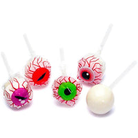 Spooky Eyeball Lollipops: 50-Piece Bag - Candy Warehouse