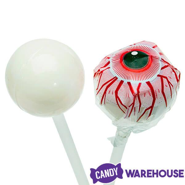 Spooky Eyeball Lollipops: 50-Piece Bag - Candy Warehouse