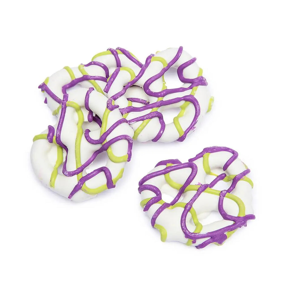 Spooky Halloween Drizzled Yogurt Mini Pretzels: 2LB Bag – Candy Warehouse