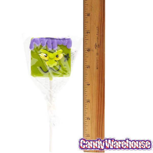 Spooky Halloween Hard Candy Lollipops: 12-Piece Pack - Candy Warehouse