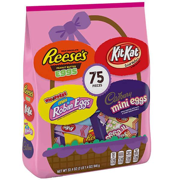 Spring Treats Chocolate Mega Mix: 75-Piece Bag - Candy Warehouse