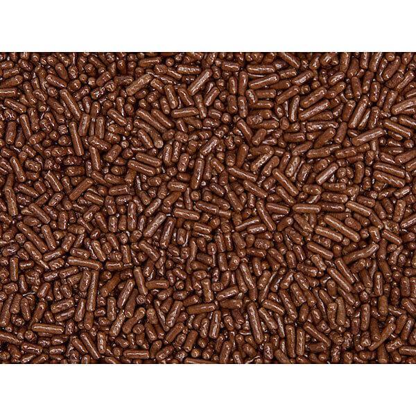 Sprinkle King Candy Sprinkles - Chocolate: 6LB Carton - Candy Warehouse