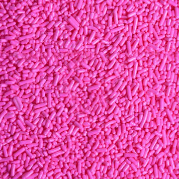Sprinkle King Candy Sprinkles - Pink: 6LB Carton - Candy Warehouse