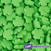Sprinkle King Tiny Candy Shamrocks: 5LB Carton - Candy Warehouse