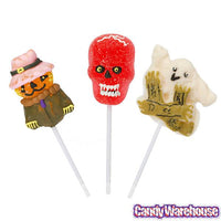 Squire Boone Halloween Characters Jelly Lollipops Candy: 12-Piece Box - Candy Warehouse