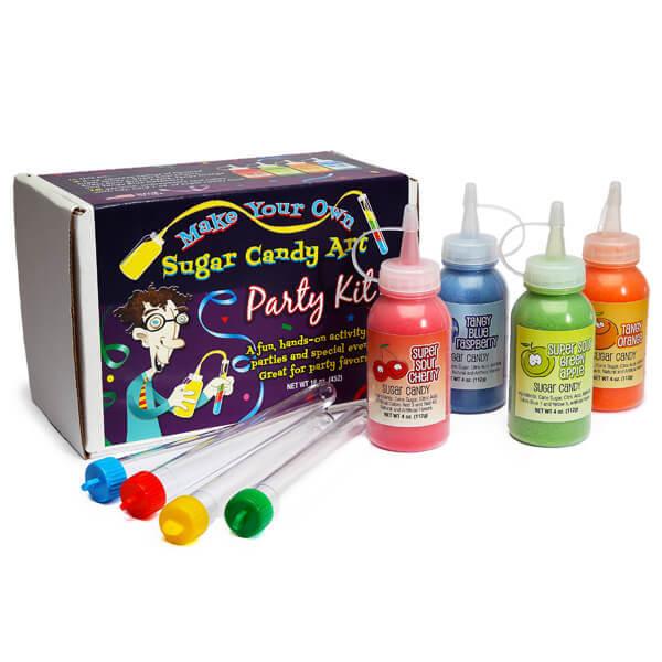 Squire Boone Make Your Own Sugar Art Candy: 4 Color Kit - Candy Warehouse