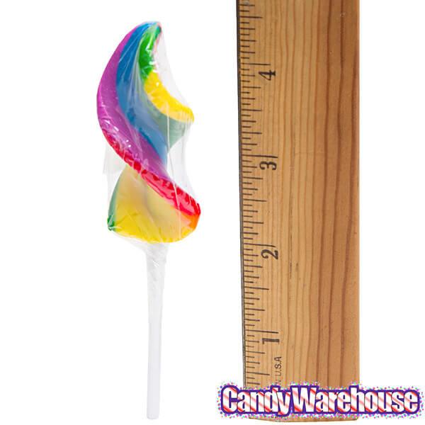 Squire Boone Teeny Corkscrew Twist Lollipops: 48-Piece Box - Candy Warehouse
