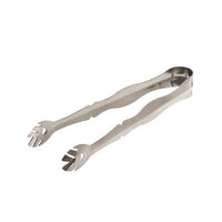Stainless Steel 7.75-Inch Scalloped Candy Tongs - Candy Warehouse
