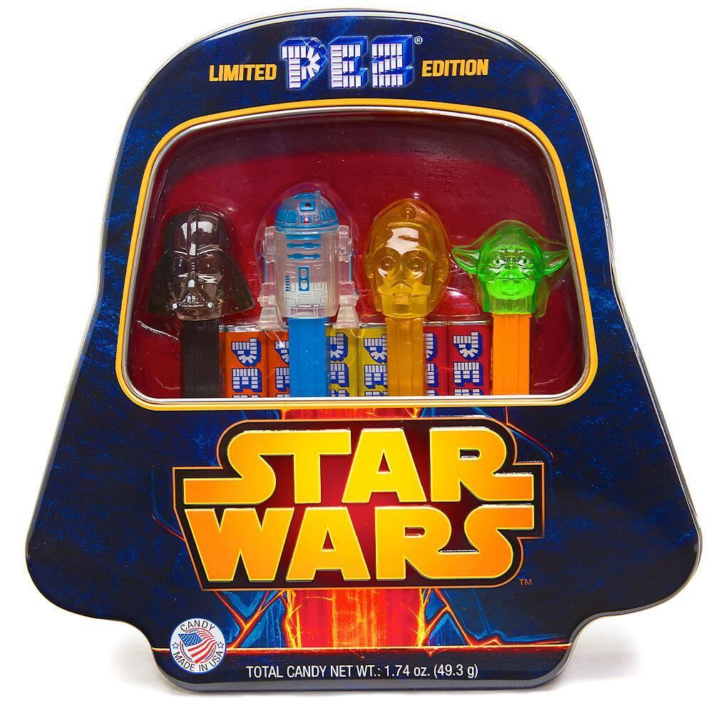 Star Wars PEZ Candy Dispensers: 4-Piece Collector's Tin - Candy Warehouse