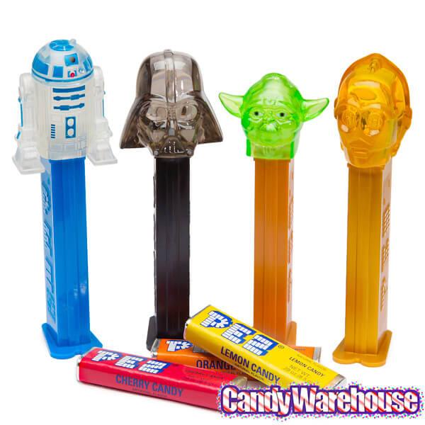 Star Wars PEZ Candy Dispensers: 4-Piece Collector's Tin - Candy Warehouse