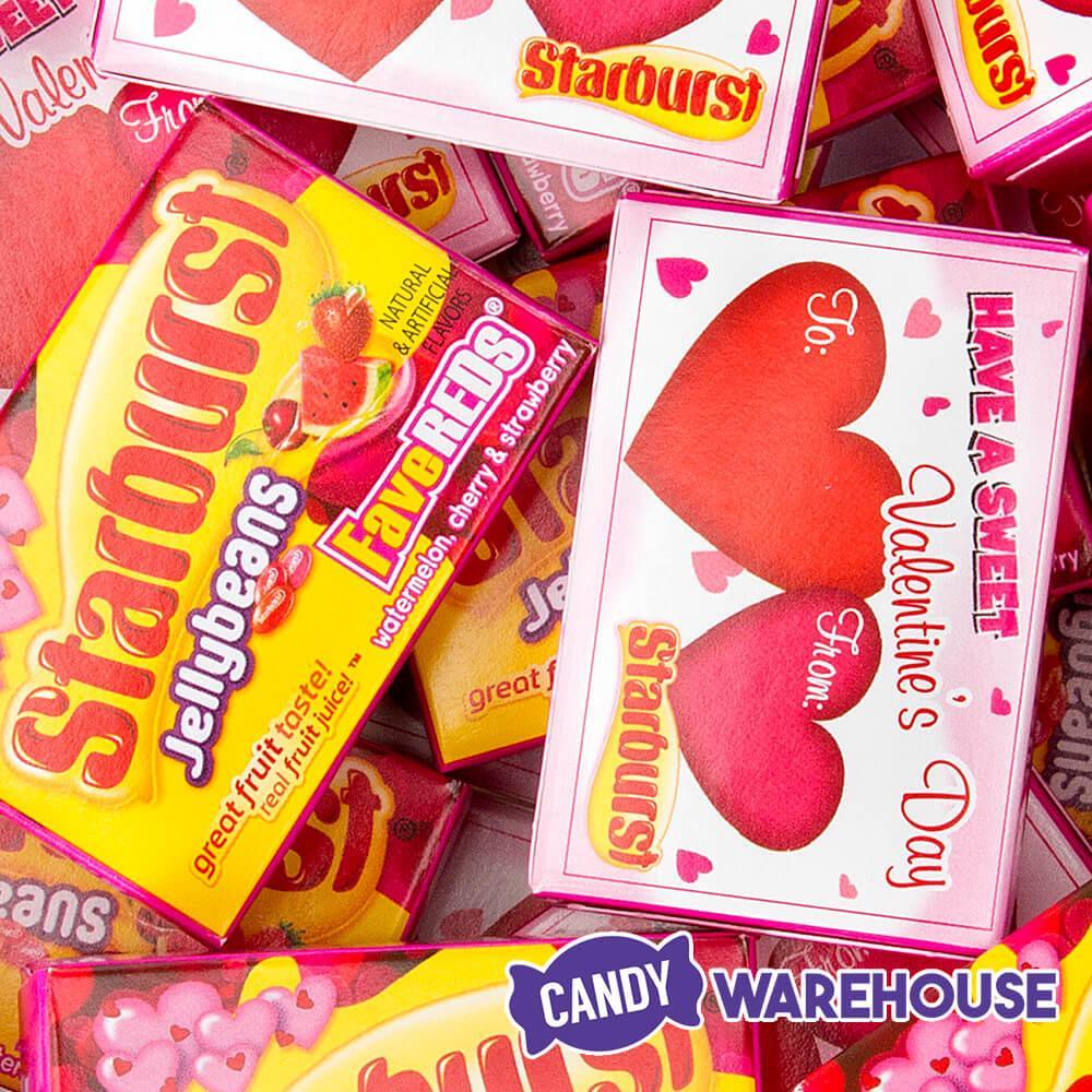 Starburst FaveREDs Jelly Beans Candy Packs: 30-Piece Bag - Candy Warehouse