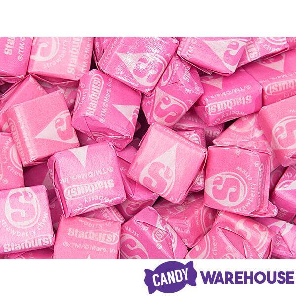 Starburst Fruit Chews Candy - All Pink: 15LB Case - Candy Warehouse