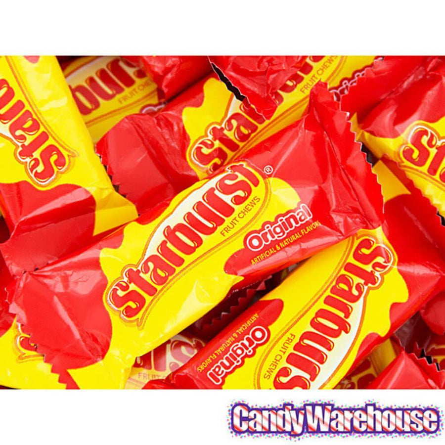 Starburst Fruit Chews Candy Fun Size Packs: 25LB Case - Candy Warehouse