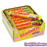 Starburst Fruit Chews Candy Packs - Sweets and Sours: 24-Piece Box - Candy Warehouse